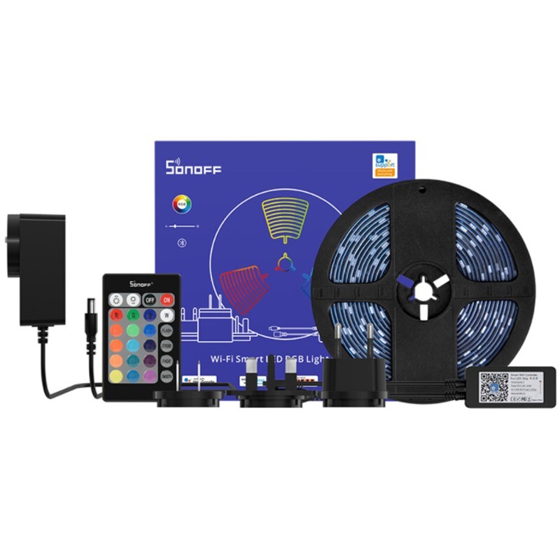Sonoff L2 Striscia LED Intelligente 5m IP65 Compatibile Alexa e Google