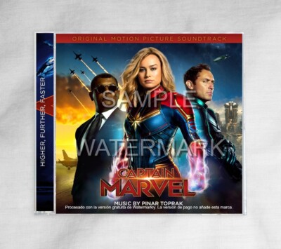 Captain Marvel (2019) Original Soundtrack 1CD Pinar Toprak
