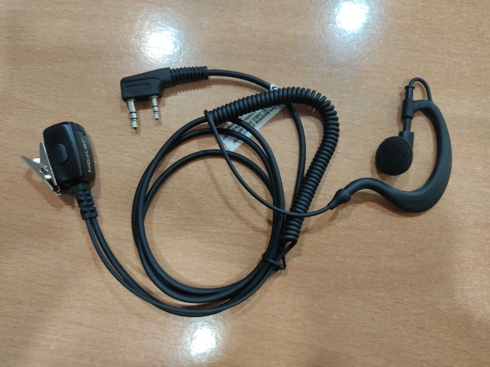 BR-1702 E/C Micro auricular / PINGANILLO JETFON para Kenwood TK-3501