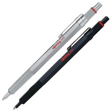 rotring Druckkugelschreiber 600 Ballpoint Pen Kuli Schriftfarbe schwarz