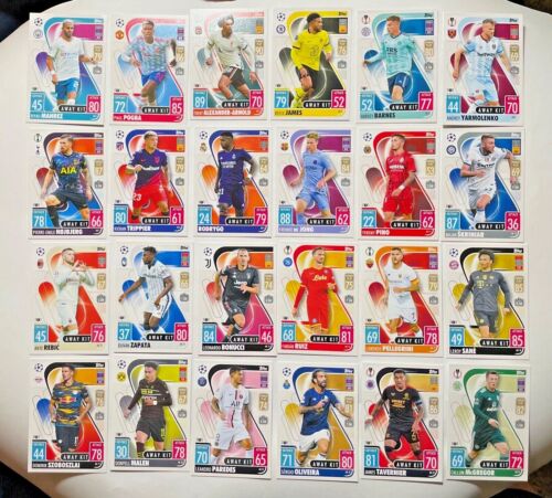 Topps Match Attax Extra Season 2021/2022 - Away Kit - Single Cards - Picture 1 of 26