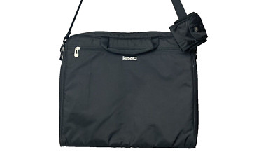 AXIO By HARODESIGN 15'' LAPTOP CASE Black Padded Performance Mat w/Shoulder Strap