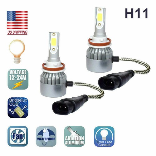 for Toyota Tacoma 2016 2017 2018 2019 - 6x 6000K LED Headlight + Fog Light Bulbs - Picture 7 of 12