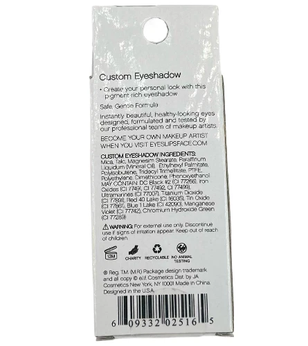 E.l.f. Elements Custom Eye Shadow, 2516 Peach Frizz, 0.05 Oz - Image 3 of 4