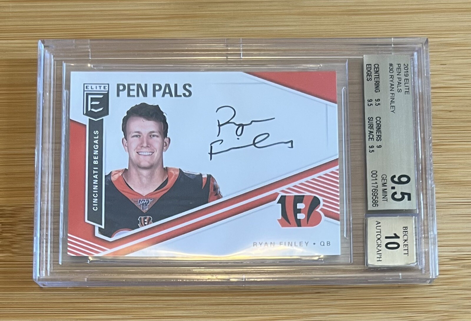 Ryan Finley Panini Donruss Elite Pen Pals Autographs #RF Base