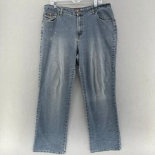 90s Jordache Lo-Rise Jeans Denim Blue Relaxed Fit Comfort Stretch Womens 21 VTG