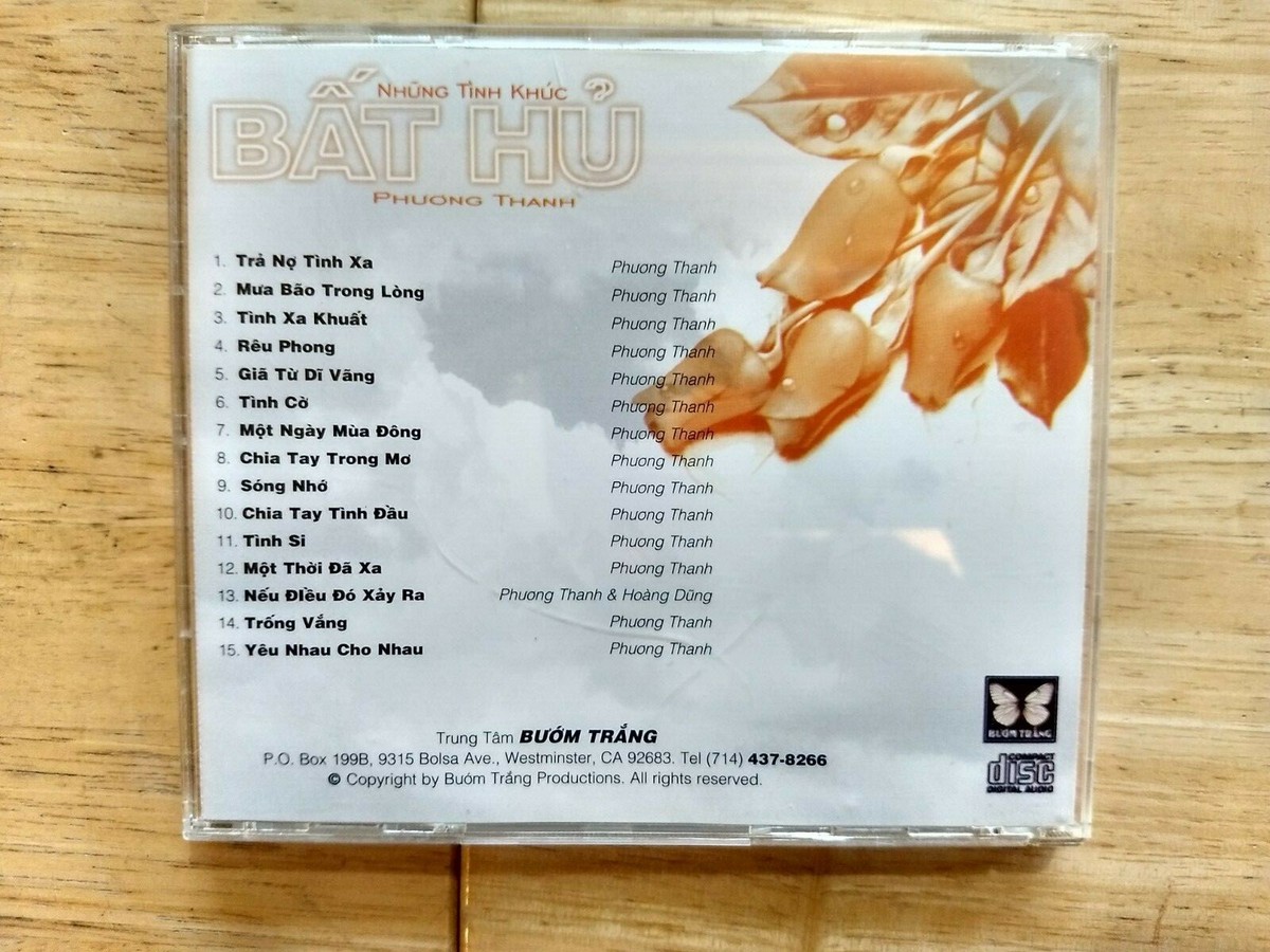 Phương Thanh Nhung Tinh Khuc Bat Hu CD The Gioi Nhac Tre