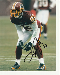 Washington Redskins DeAngelo Hall autographed 8 x 10 photo