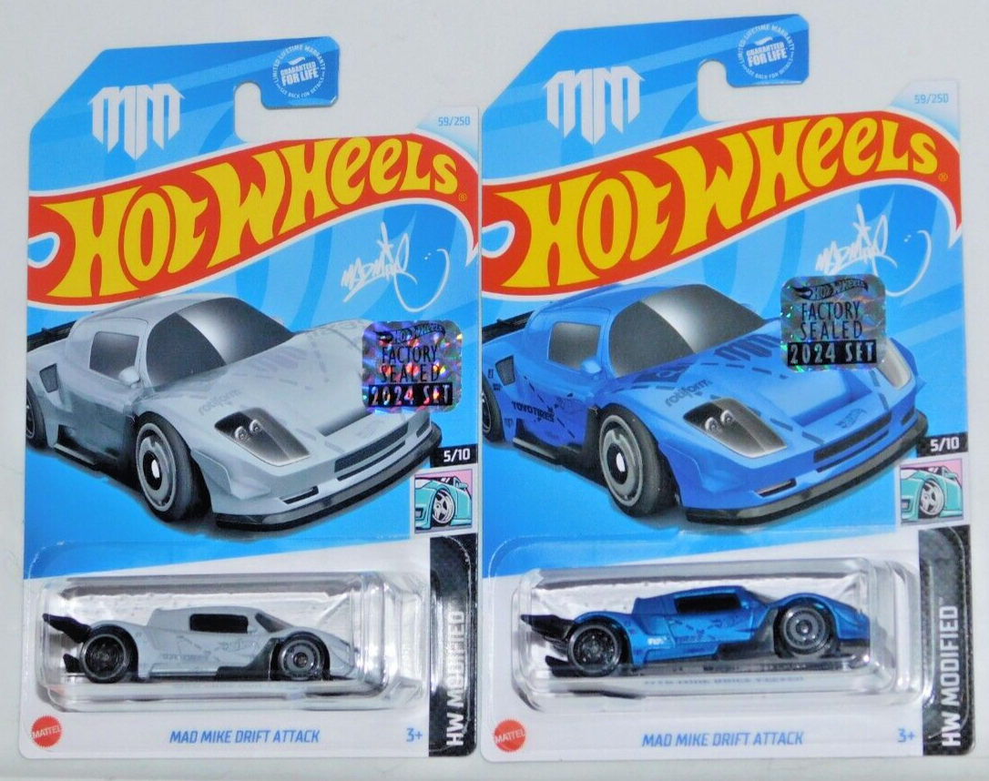 2024 HOT WHEELS RLC FACTORY SET MODIFIED SERIES MAD MIKE DRIFT