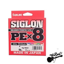 SUNLINE Line Sigron PEx8  656.2 ft (200 m)  5 Colors  No. 1  16LB J