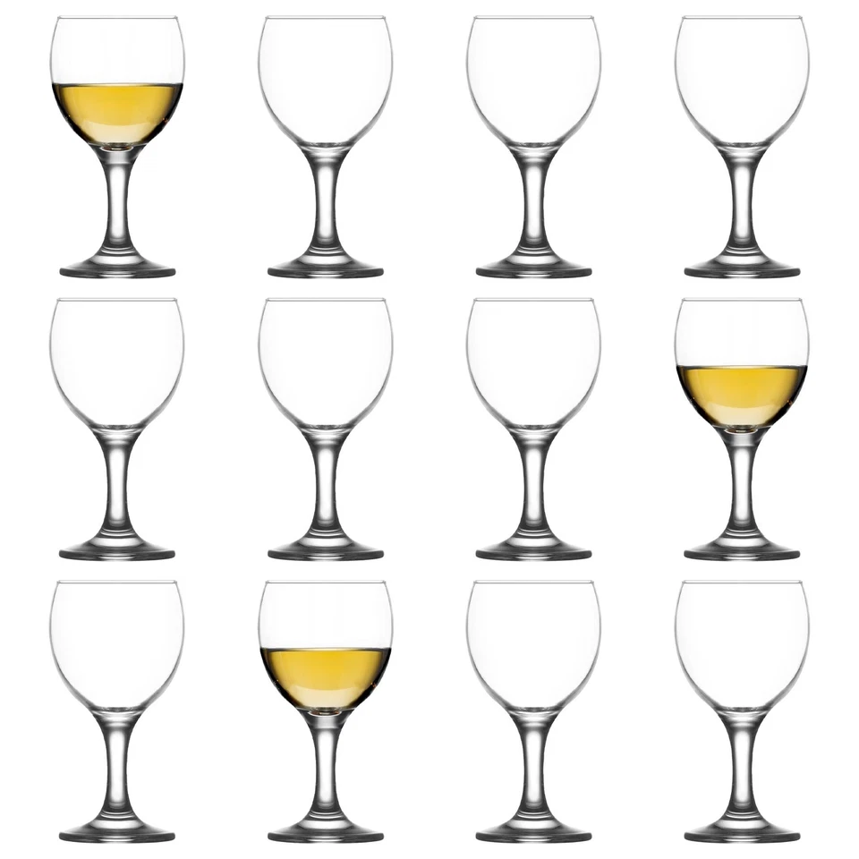 12x LAV 170ml Misket White Wine Glasses Party Cocktail Drinking Glass Goblet Set