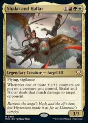 Shalai and Hallar #10 (Foil) March of the Machine Commander