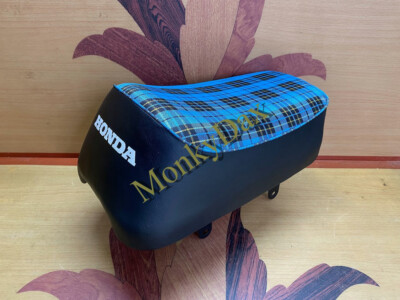 1968-1971 Honda Monkey Mini Trail Z50A K0-K2 Seat Saddle. Metal Base. Tartan. #6