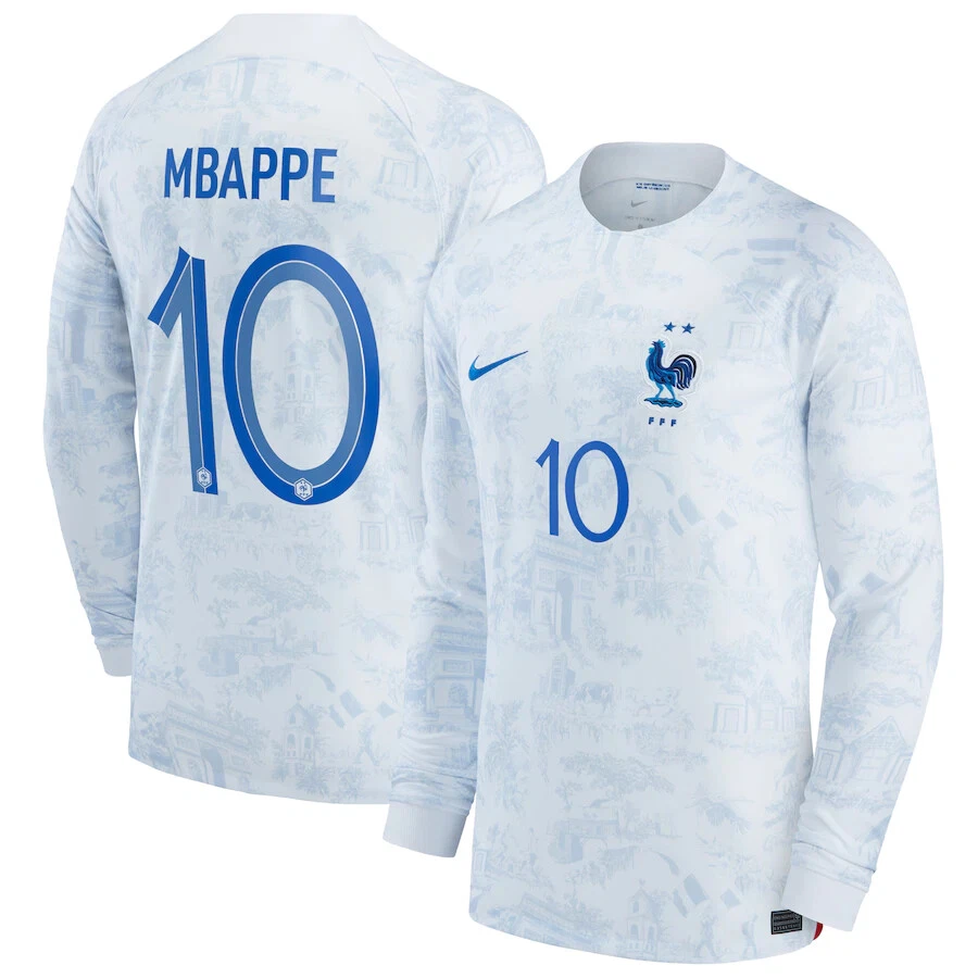 Kylian Mbappé Printed Shirt France PSG Football Jersey Fan Print Mens All  Size 