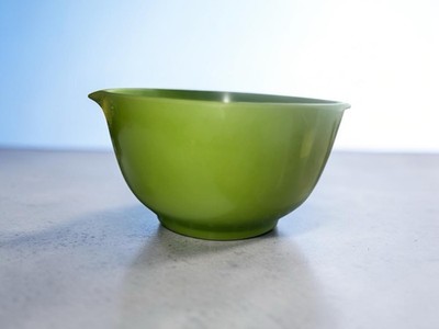 Vintage Lime Green Rosti Mepal Denmark Melamine Mixing Bowl 4 Liter 10  Diameter