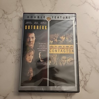 OUTBREAK & CONTAGION NEW Sealed DVD Widescreen, FAST SHIP dustin Hoffman