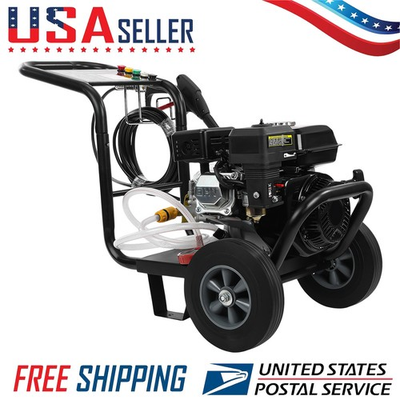 #ad #ad PETROL PRESSURE WASHER 240 BAR 212cc Cold Water Spray Gun 5 Nozzles For Cars $255.04