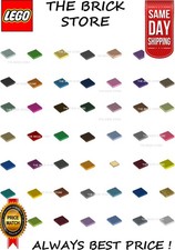 LEGO - 2 x 2 TILE W/ GROOVE - COLOURS A - L - 3068b - SELECT QTY & COL - NEW