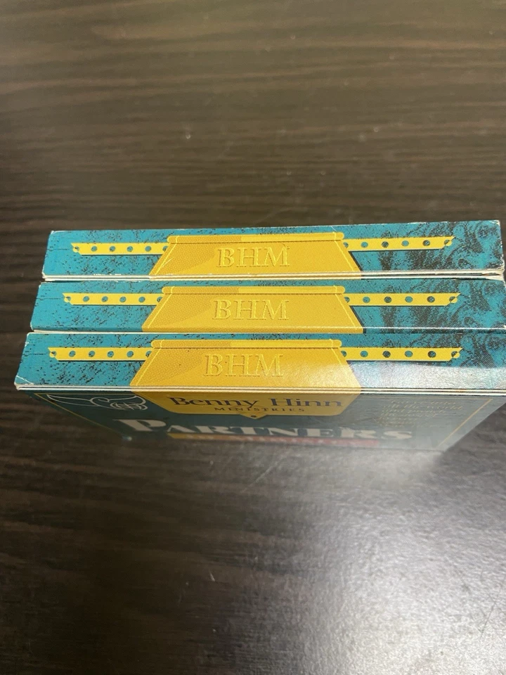 Partners in Ministry Benny Hinn Cassette Tapes Lot Of 3 Vintage Rare! Foto 4 de 4