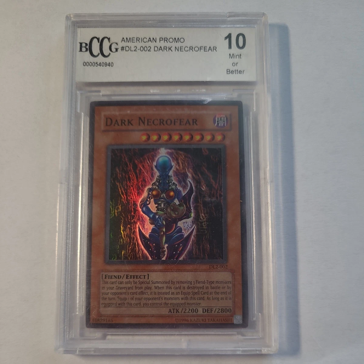 Dark Necrofear Yu-Gi-Oh! TCG Individual Trading Card Games for
