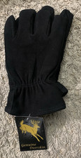 Men's XL Black Genuine Deerskin Leather Gloves w/ Heatlok North American Trading
