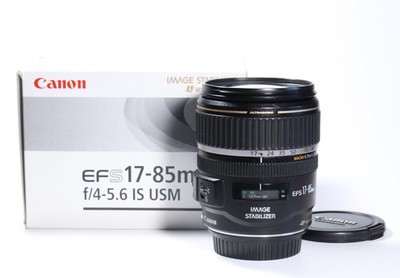 Canon EF-S 17-85mm / 1:4-5.6 IS USM, 1 Jahr Gewährleistung
