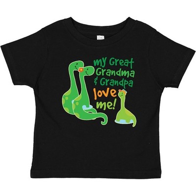 Inktastic My Great Grandma And Grandpa Love Me Baby T-Shirt Grandmother Clothing