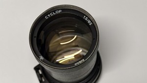 Cyclop 85mm 1.5... Helios 40-2.... Not Aperture