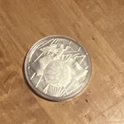 Commemorative Silver Round with Eagle and Dollar Bill Design – Collectible Coin
