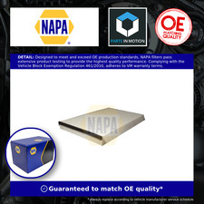 Image of Pollen / Cabin Filter fits VW CRAFTER 2E, 2F 2.5D 06 to 13 NAPA 2E0819638 New