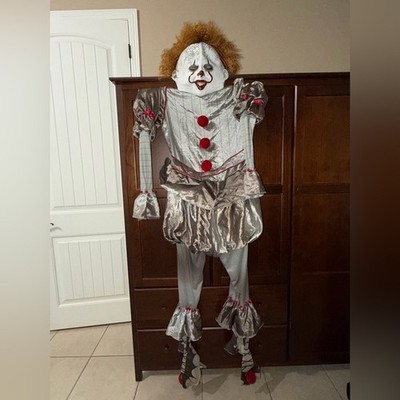 Halloween Tattered Pennywise Deluxe Costume - It Chapter Two Men