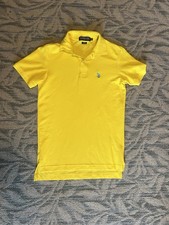 U.S. Polo Assn. Performance Slim Fit Yellow C...