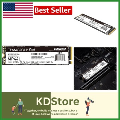 MP44L 1TB NVMe SSD   Ultra-Fast M.2 PCIe Gen 4 for Desktop & Laptop