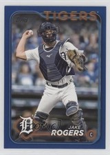 2024 Topps Series 1 Retail Royal Blue Jake Rogers #302 1kt5