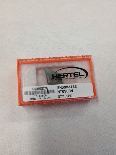 Inserto tornitura in metallo duro SHDNMA433 HT630BN HERTEL 44880078 1 PZ - Foto 3 di 3