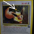 SWIRL 🌀💫 Eevee 11 Cosmos Holo Black Star Promo 2000 Nintendo Pokemon Card