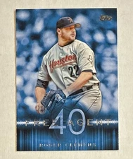 Roger Clemens 2015 Topps Free Agent 40 #F40-14 Astros Yankees Boston Red Sox