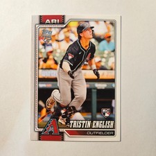 2026 Topps Tristin English RC Rookie #346 Diamondbacks 