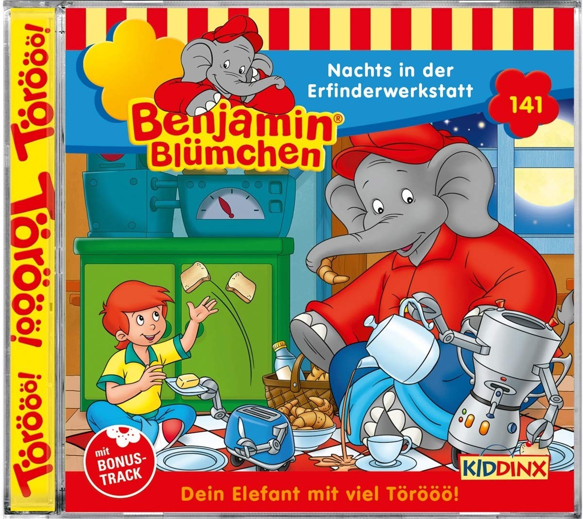 Benjamin Blümchen Folge 141: Nachts in der Erfinderwerkstatt (CD) (ИМПОРТ из Великобритании)