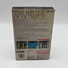 Nintendo NES - The Battle of Olympus - OVP CIB Komplett mit Anleitung H&auml;ndler ✓
