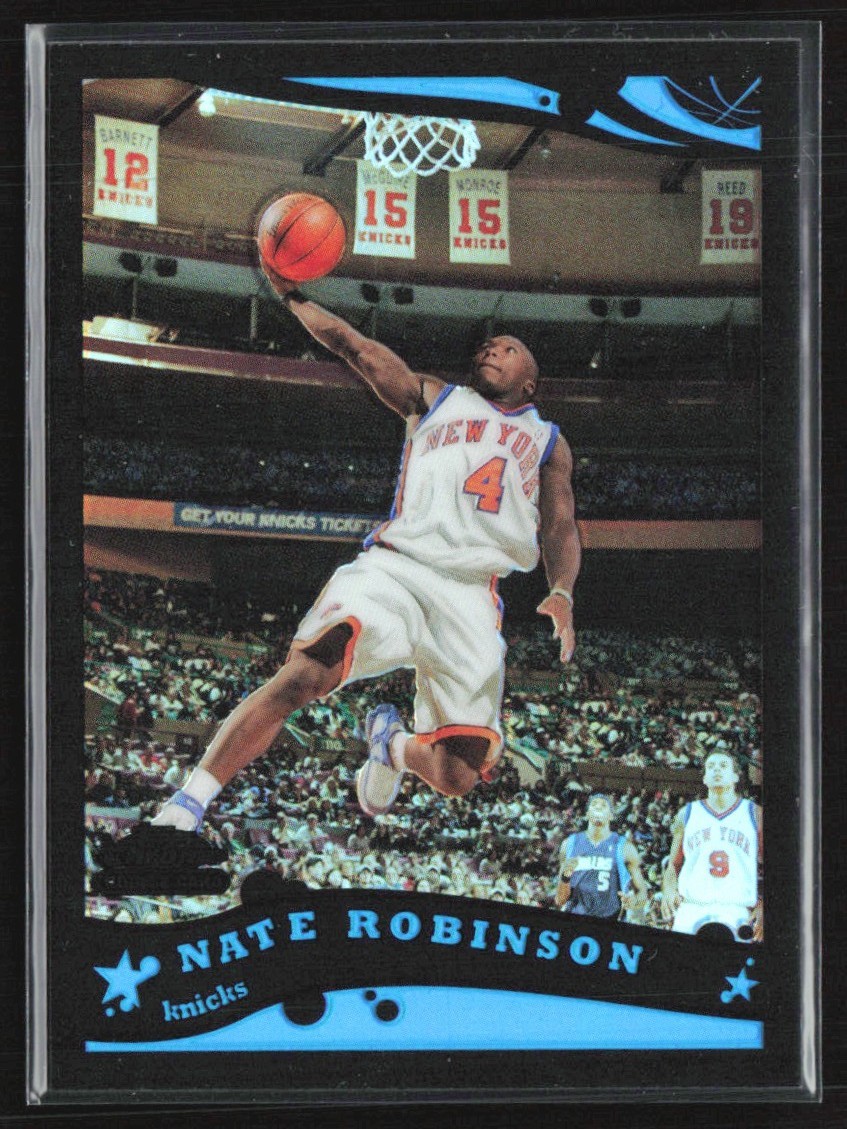 Nate Robinson 2005-06 Topps Chrome Black Refractor RC /399 #193 New York Knicks
