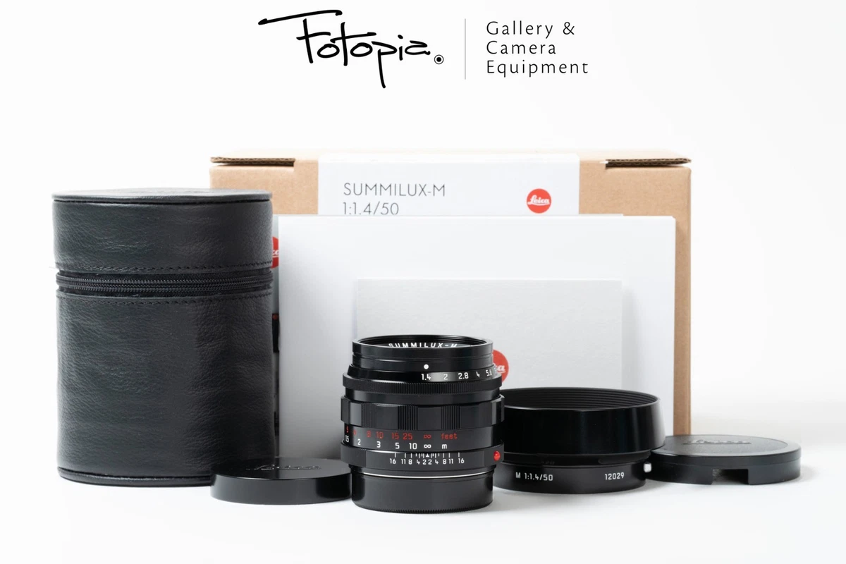 Leica SUMMILUX-M 50mm Focal Camera Lenses for sale | eBay