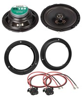 Acv 16,5Cm 100Watt 2-Wege Lautsprecher FüR Mercedes A- B-Klasse FronttüR Auto Bo