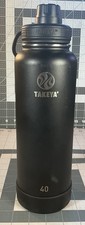 Takeya 40oz Actives Insulated Stainless Steel Water Bottle with Spout Lid -