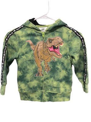 Jurassic World Dominion Zip Tie Dye Hoodie, Boys