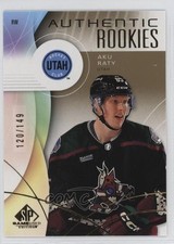 2024 Upper Deck SP Game Used Authentic Rookies Gold 120/149 Aku Raty #274 1kp1