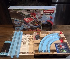 New Complete Carrera First Mario Kart Slot Car Racing Set With Mario  Yoshi