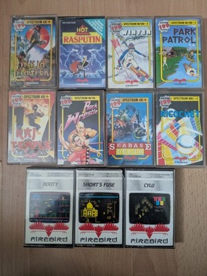 11 Firebird Titel Sinclair Zx Spectrum Booty Park Patrol lädt mehr