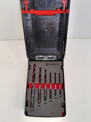 WÜRTH Kombi-Gewindebohrer Sortim. (M3-M10) HSCo SMART STEP 6-tlg. NEU