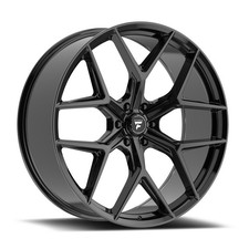 24 Fittipaldi Street Fs374b Gloss Black 24x10 Wheel 6x5.5 30mm Truck Suv Rim
